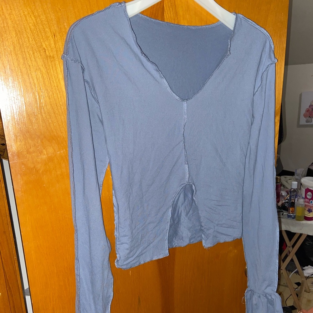 Ash blue two piece set.